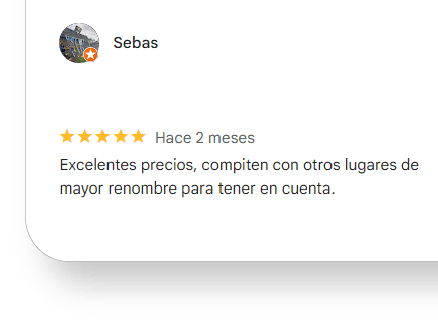 Excelentes precios, compiten con otros lugares de mayor renombre para tener en cuenta.